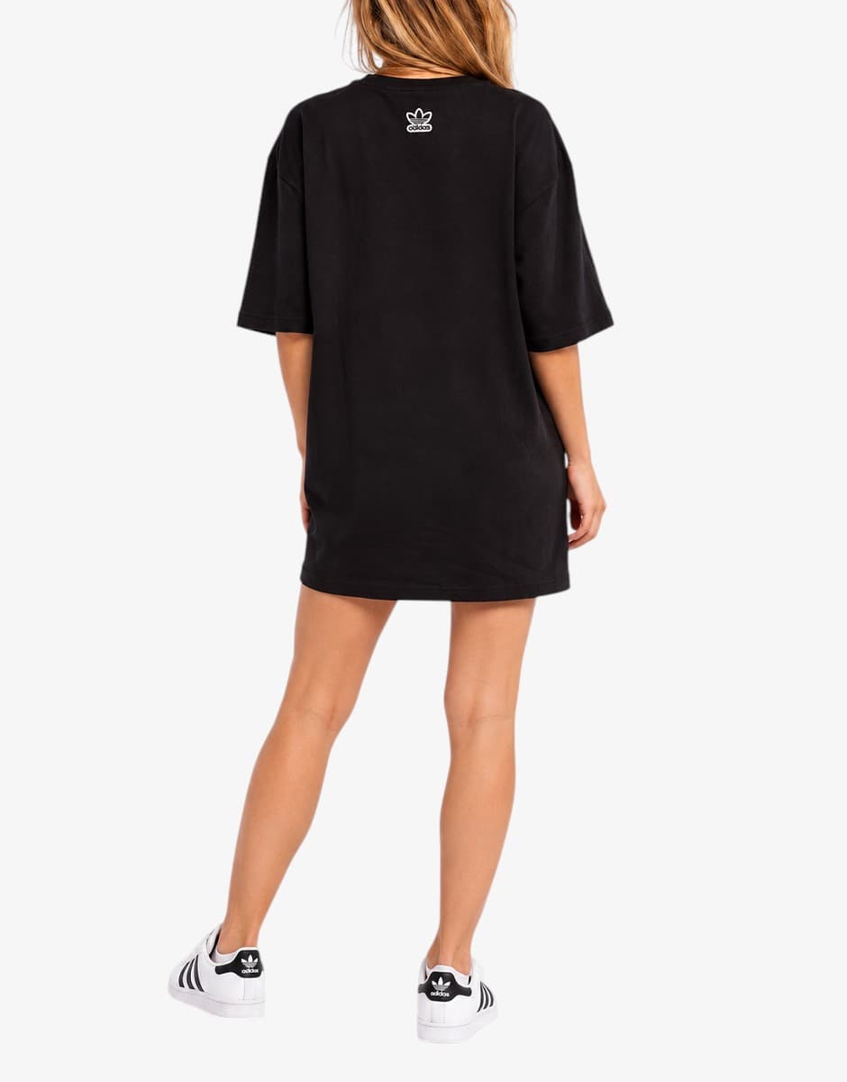 ADIDAS Originals Tee Dress Black — снимка 2
