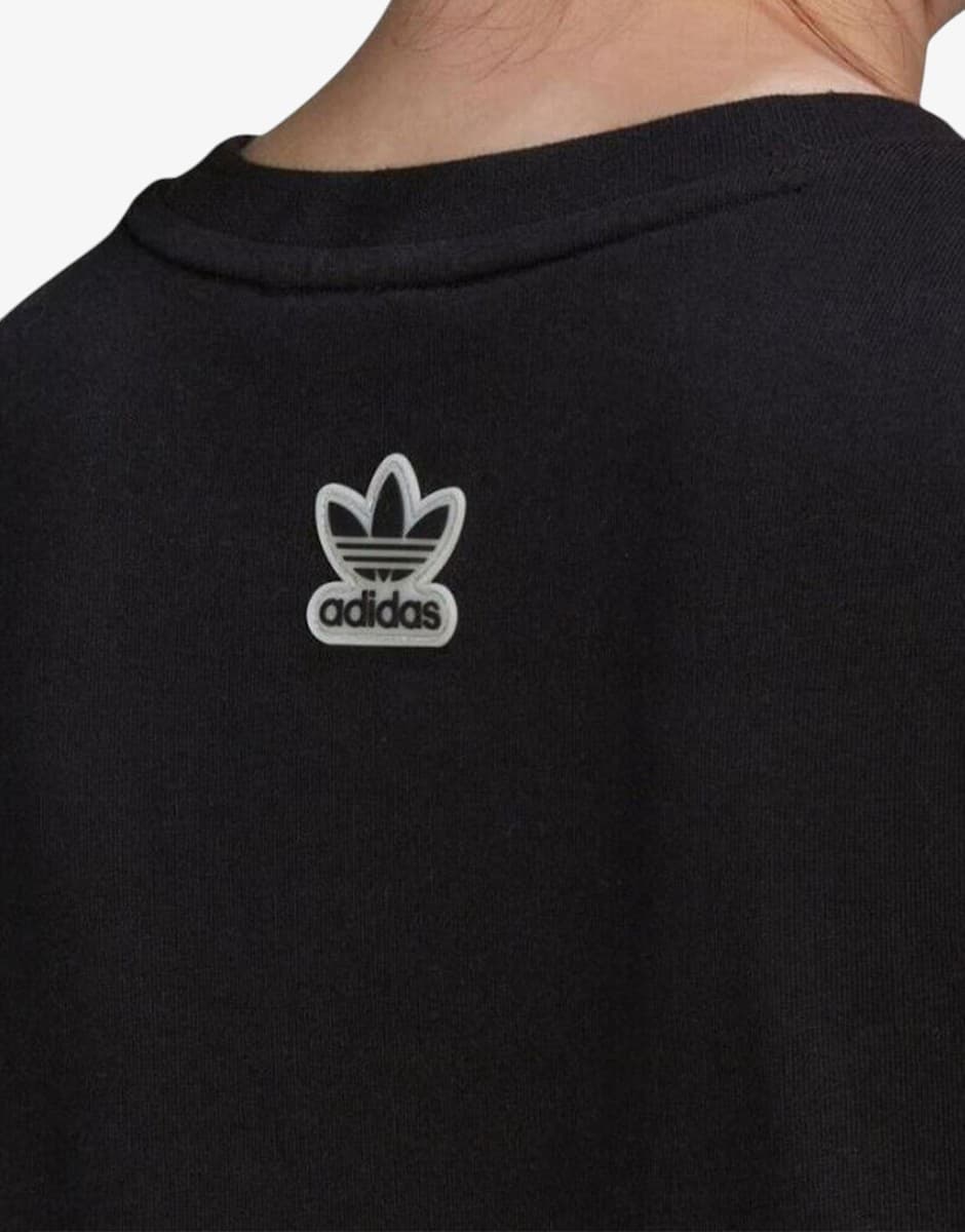 ADIDAS Originals Tee Dress Black — снимка 4