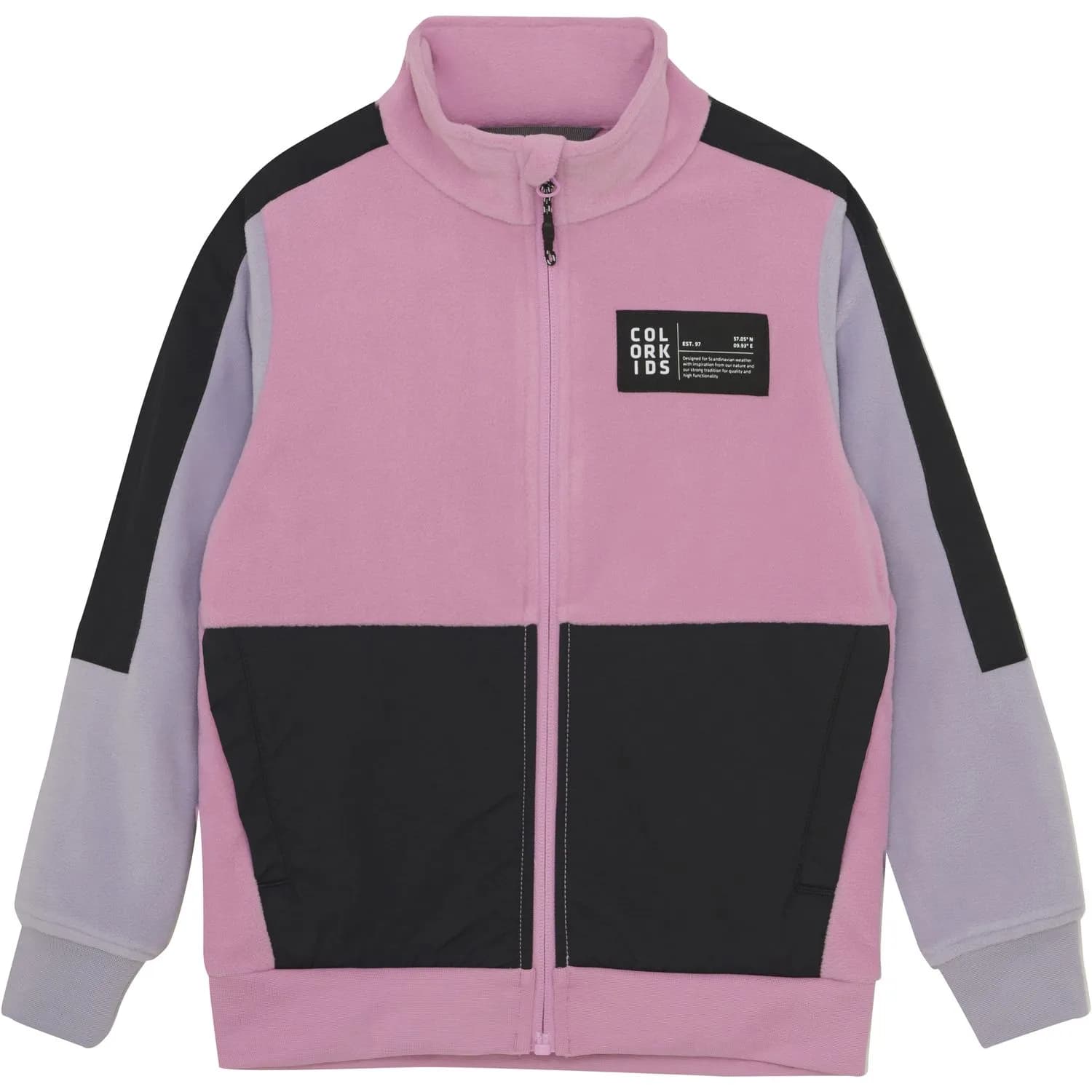 Детско Горнище Color Kids Colorblock Purple