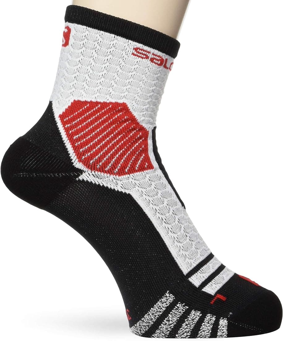 Чорапи Salomon NSO LONG RUN 2 DX+SX WHITE/RACING RED