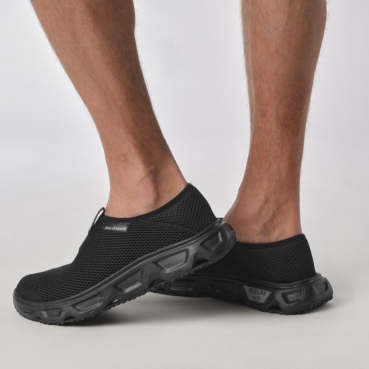 Мъжки Обувки Salomon REELAX MOC 6.0 Black/Black/Alloy — снимка 3