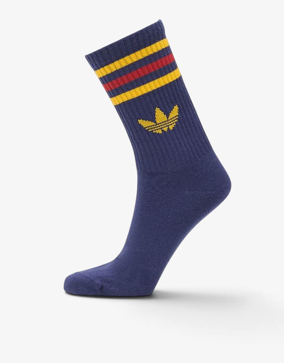 ADIDAS 3-pairs 3S Crew Socks Dark Blue — снимка 4