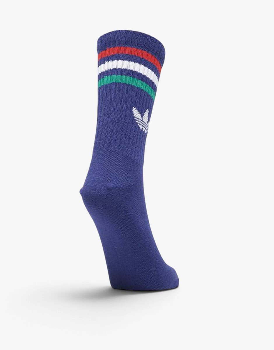ADIDAS 3-pairs 3S Crew Socks Victory Blue — снимка 2