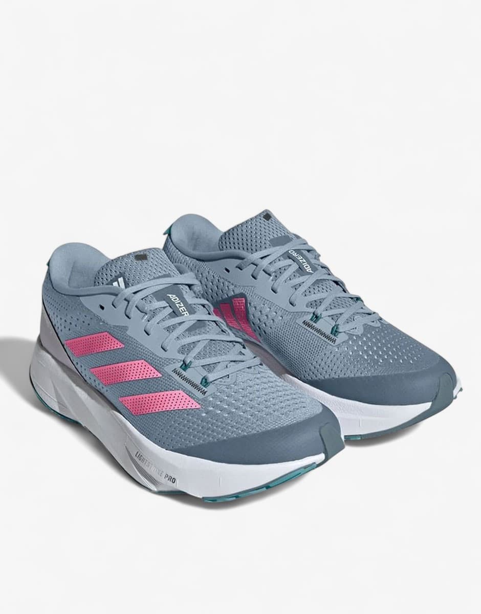 ADIDAS Adizero Sl Running Lightstrike Shoes Grey — снимка 3