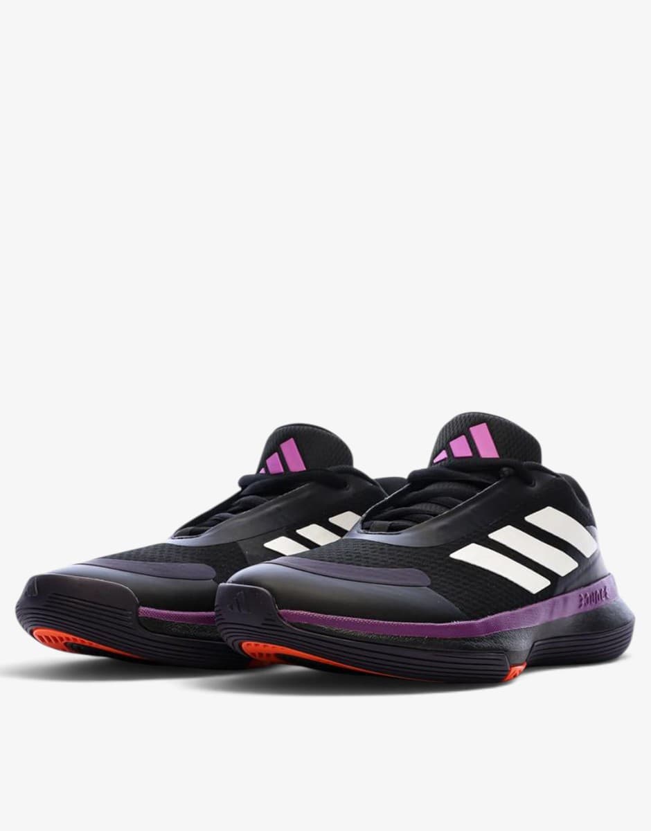 ADIDAS Bounce Legends Low Black/Violet — снимка 3