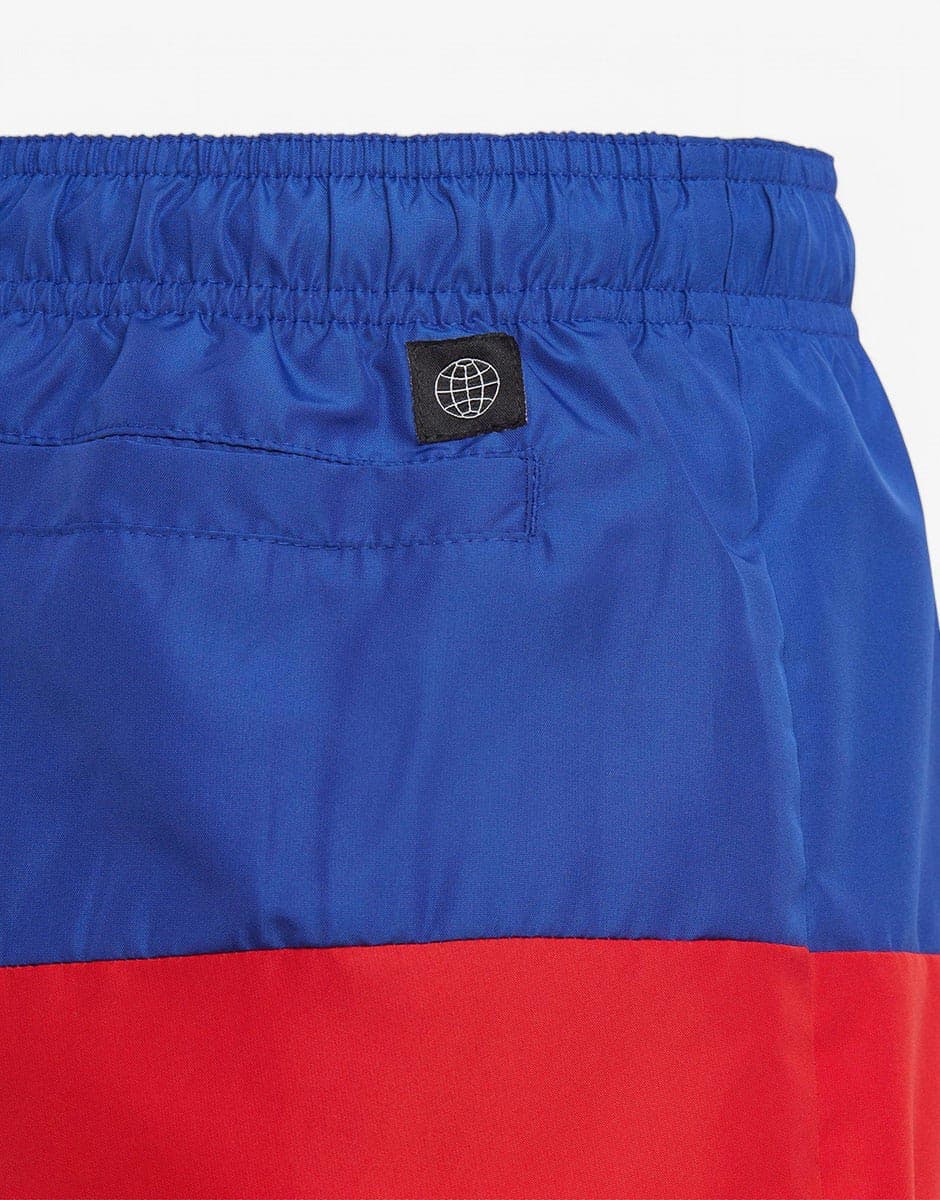 ADIDAS Colorblock Swim Shorts Red/Blue — снимка 3