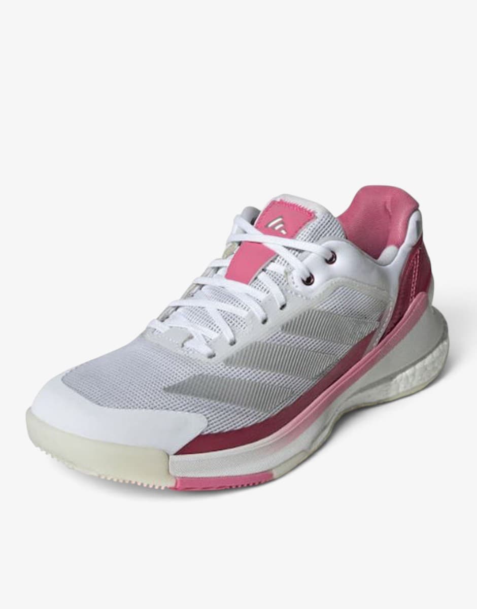 ADIDAS Crazyquick Boost Padel White/Pink — снимка 3