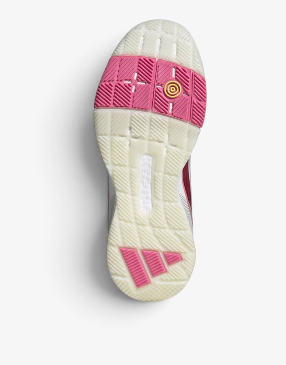 ADIDAS Crazyquick Boost Padel White/Pink — снимка 5