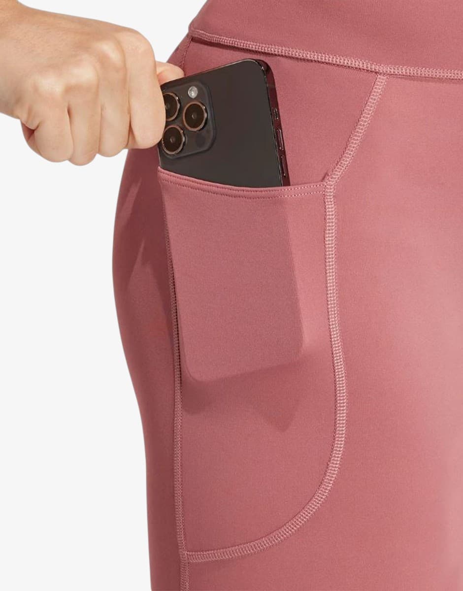 ADIDAS Dailyrun 3-Stripes 7/8 Leggings Pink — снимка 4