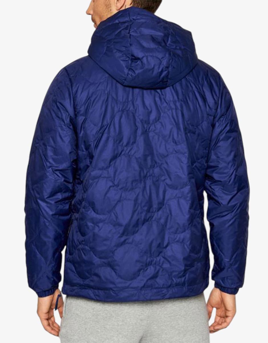 ADIDAS Down Quilt Half Zip Jacket Blue — view 2