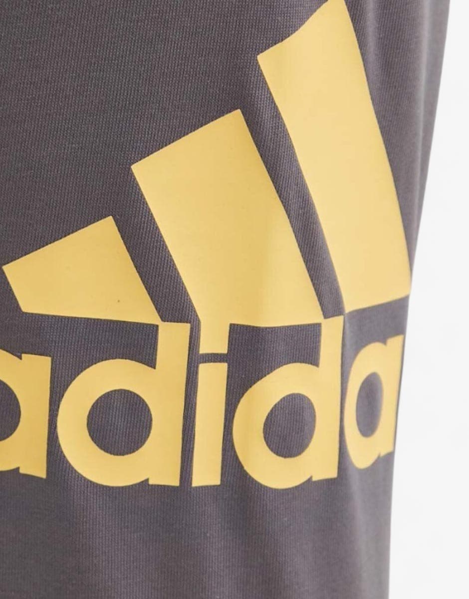 ADIDAS Essentials Badge Of Sport Pants Brown — снимка 4