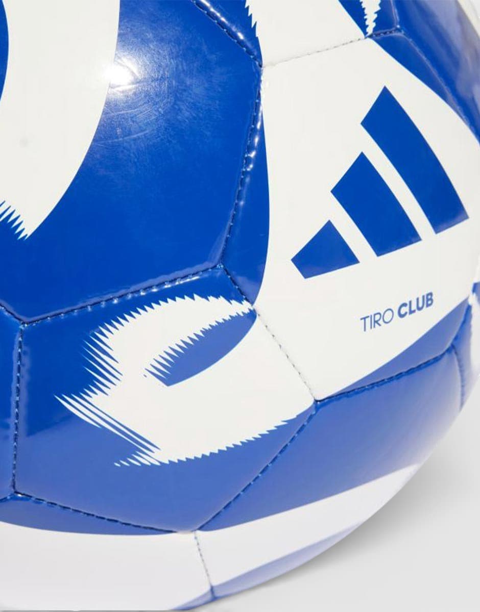 ADIDAS Football Tiro Club Ball Size 5 White/Blue — снимка 4