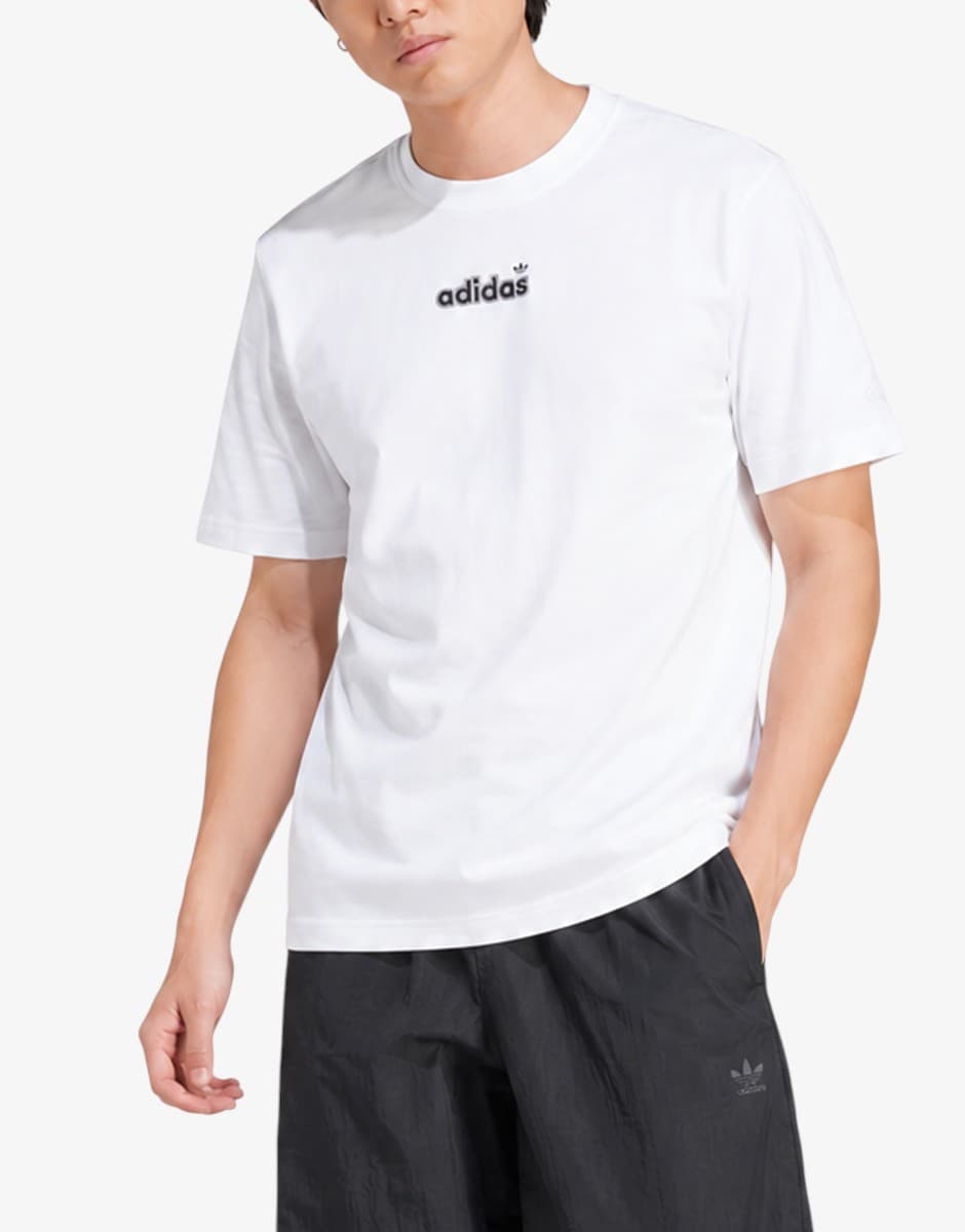 ADIDAS Graphic Teе White — снимка 3