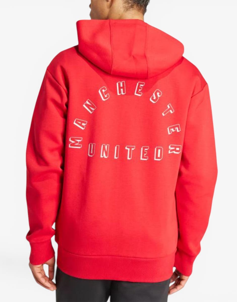ADIDAS Manchester United Anthem Jacket Red — view 2