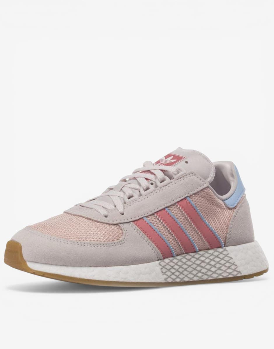 ADIDAS Marathon Tech Shoes Grey/Pink — view 3
