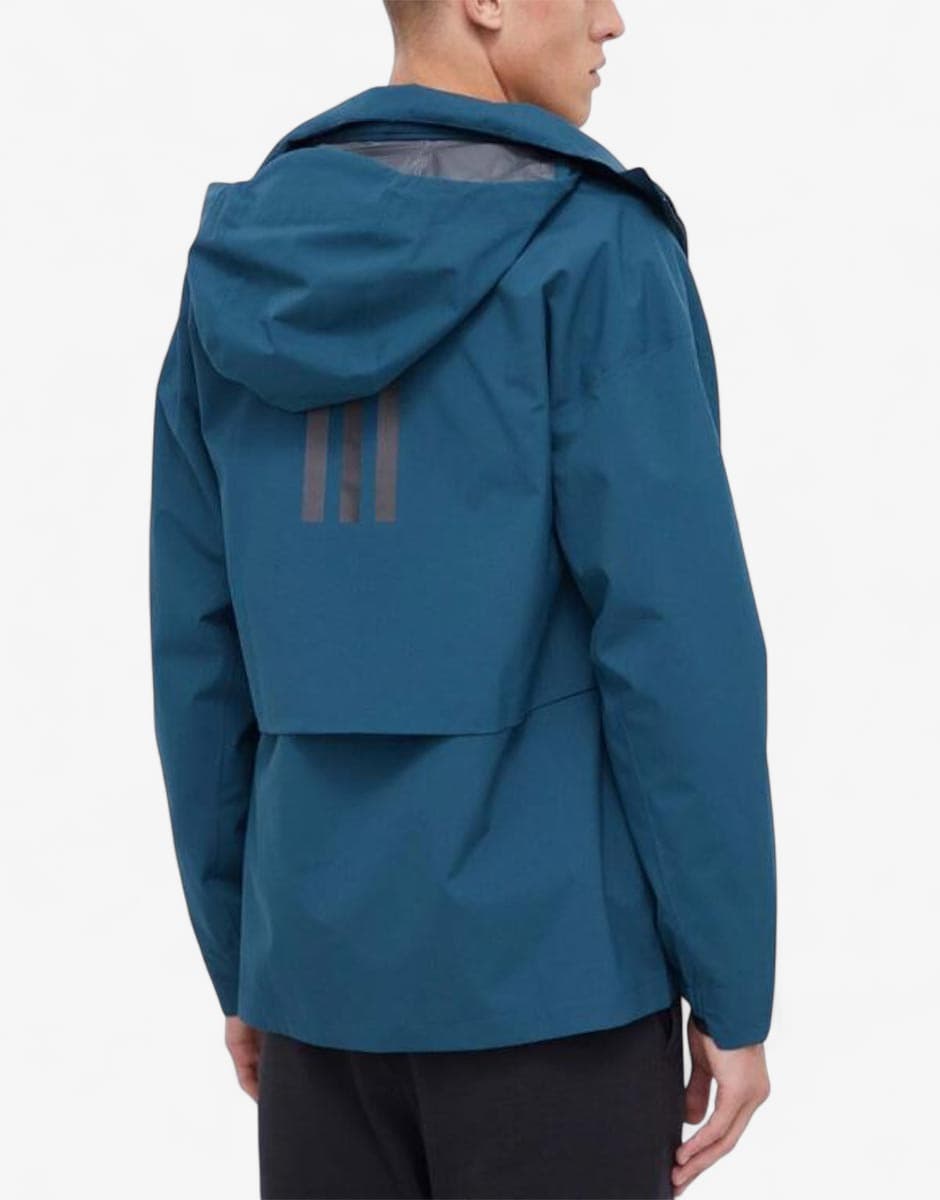 ADIDAS Myshelter Rain.Rdy Jacket Turquoise — view 2