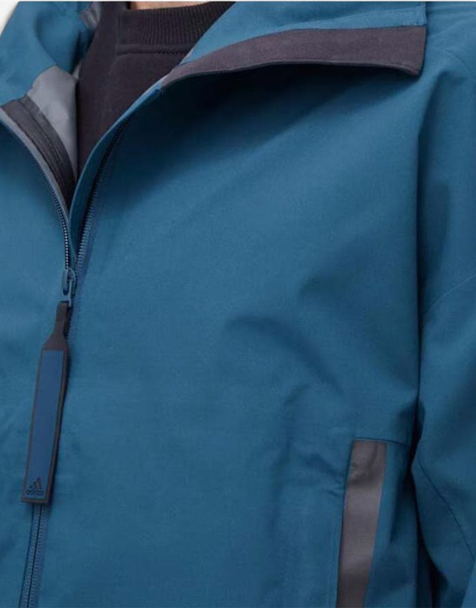 ADIDAS Myshelter Rain.Rdy Jacket Turquoise — view 4