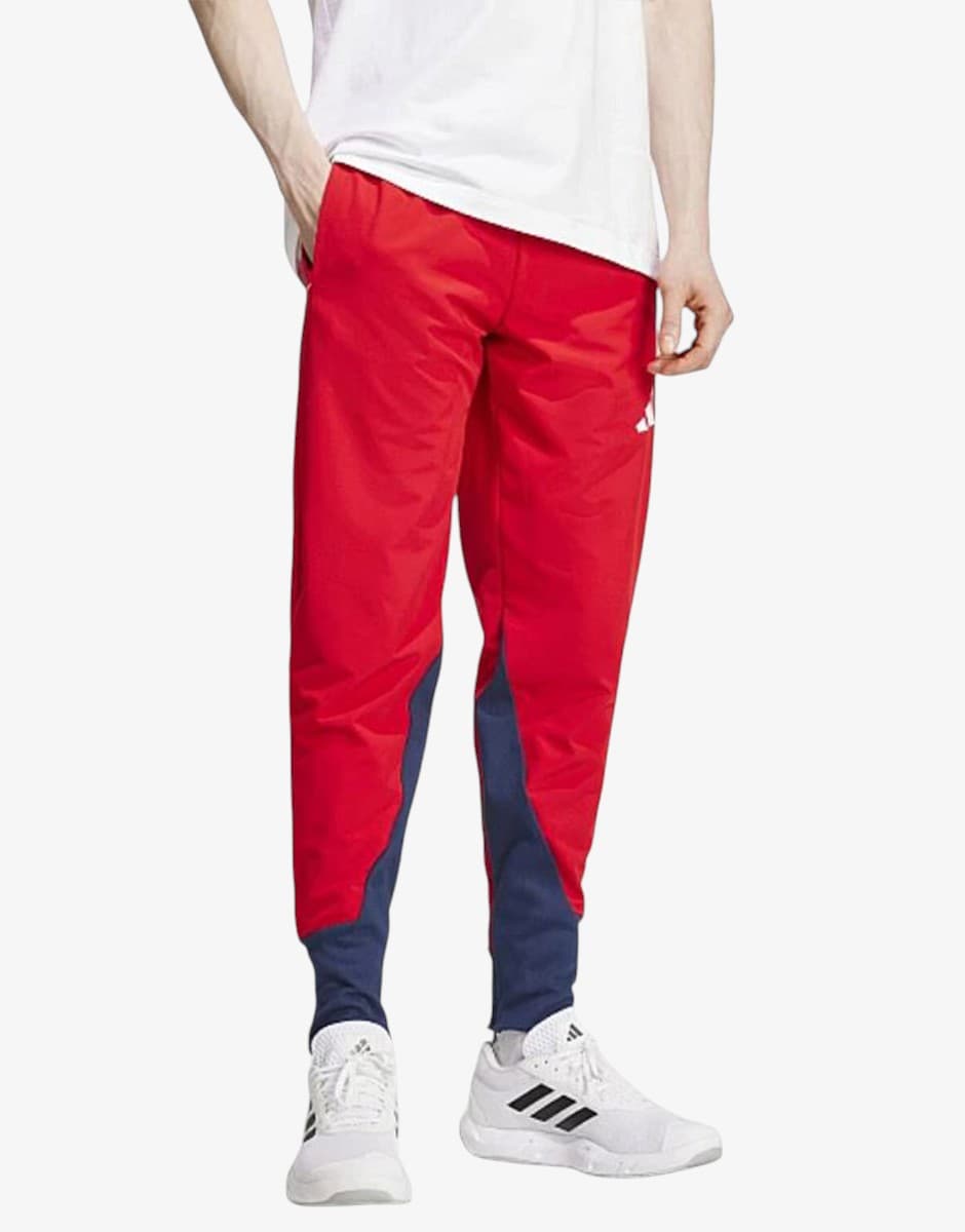 ADIDAS x NOC Poland Z.N.E. Podium Pants Red — снимка 3
