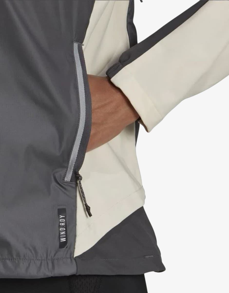 ADIDAS Ocean Marathon Primeblue Jacket Grey — снимка 3