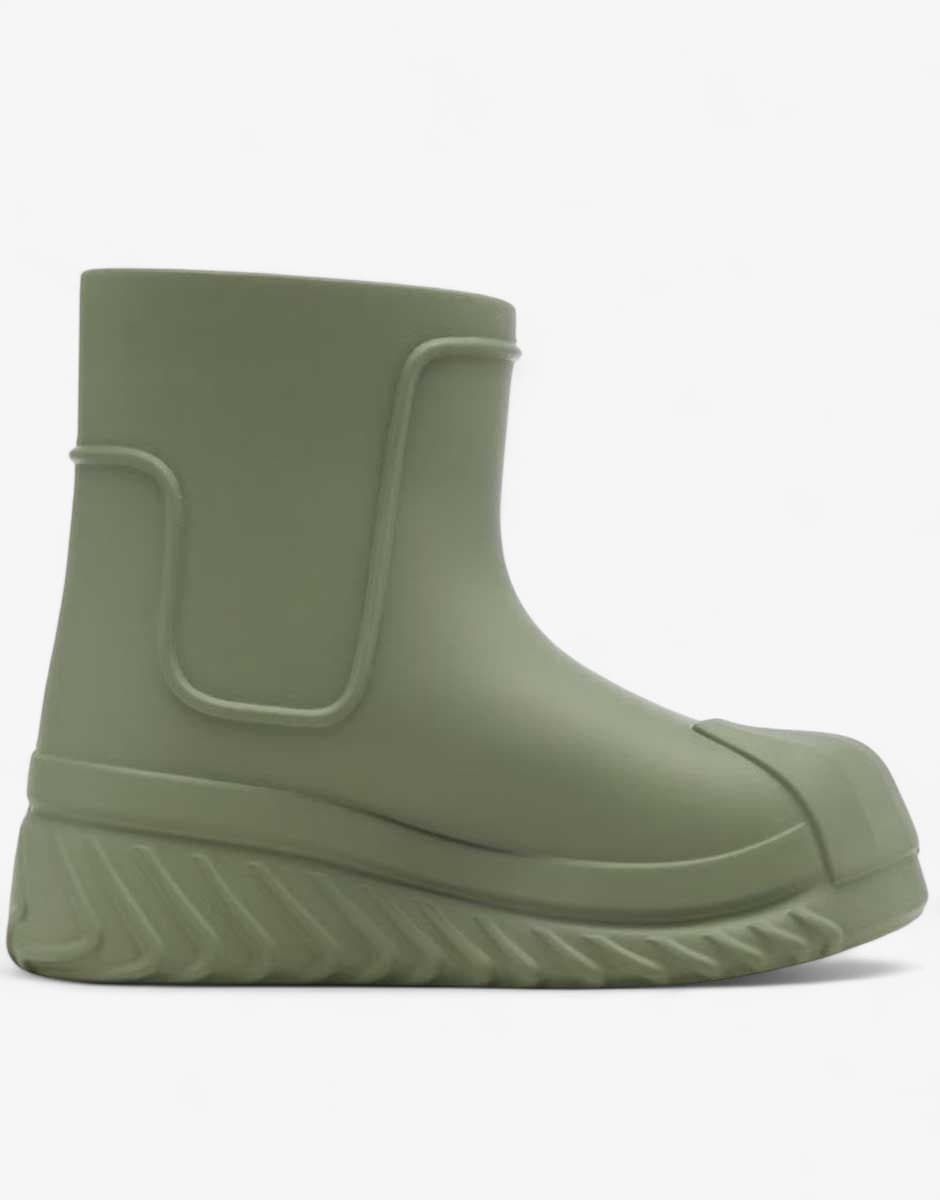 ADIDAS Originals AdiFom Superstar Boots Silver Green — снимка 2