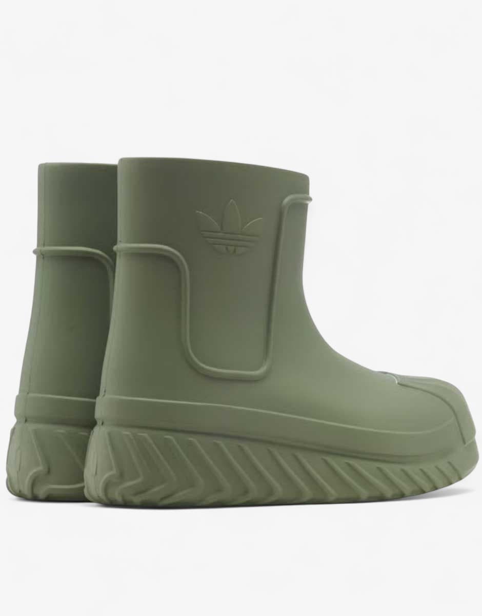 ADIDAS Originals AdiFom Superstar Boots Silver Green — снимка 4