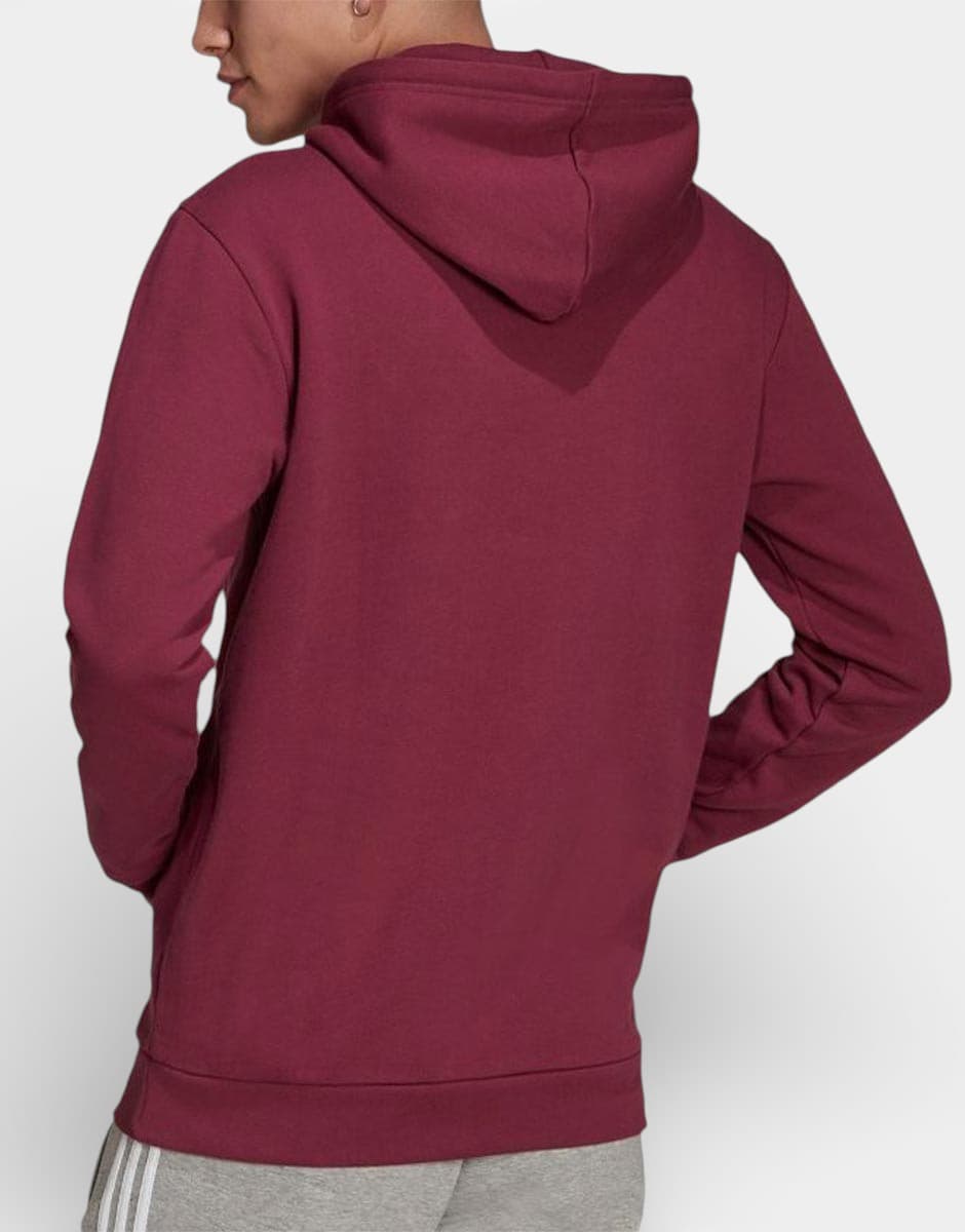 ADIDAS Originals Adicolor Classics Trefoil Hoodie Burgundy — снимка 2