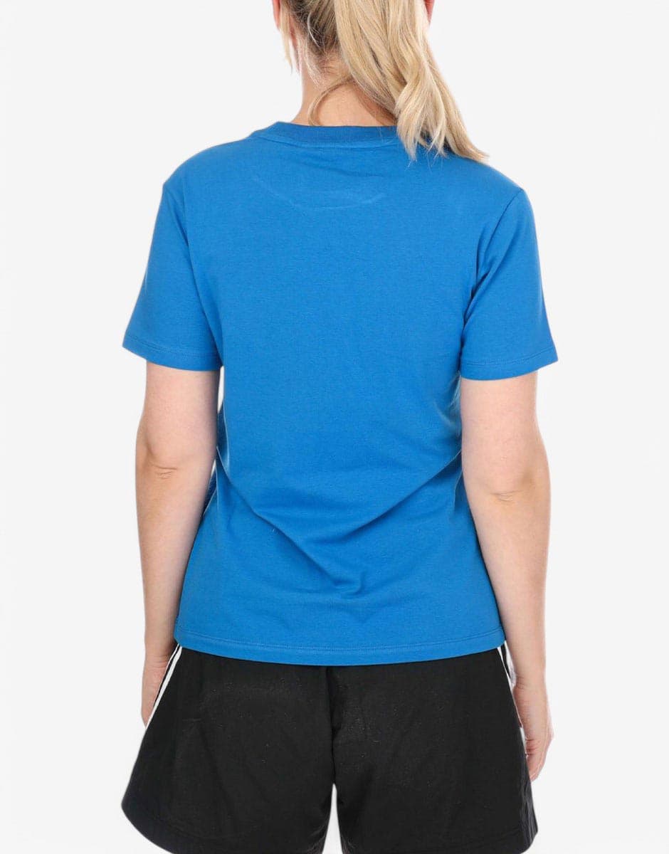 ADIDAS Originals Adicolor Classics Trefoil Tee Blue Bird — снимка 2