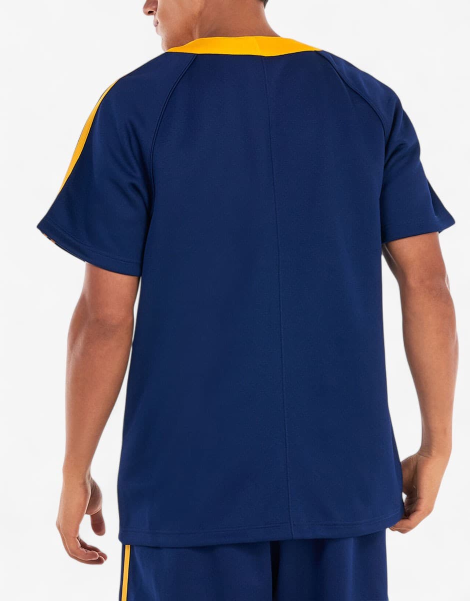 ADIDAS Originals Adicolor Classics+ Shirt Blue/Yellow — снимка 2