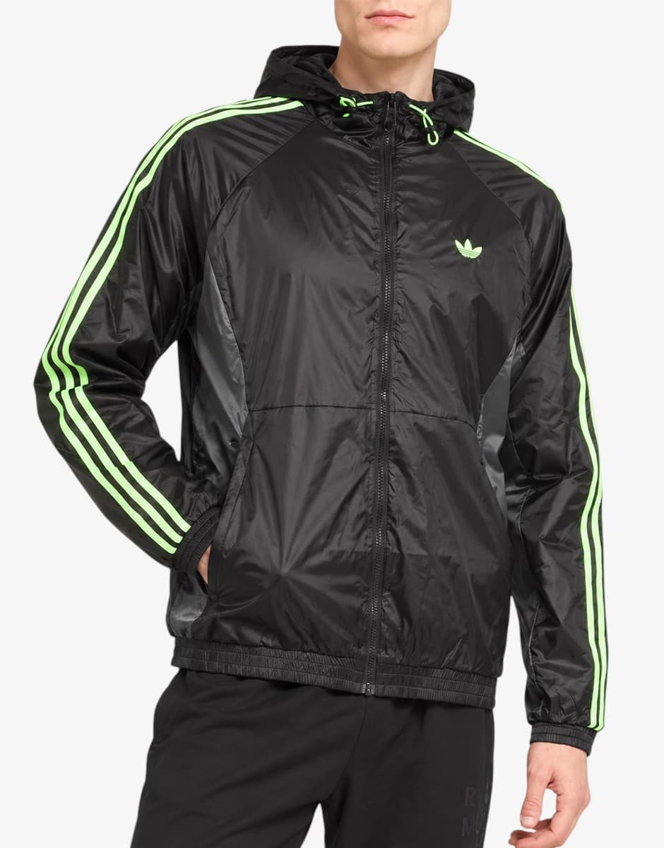 ADIDAS Originals Archive Jackets Black/Green — снимка 3