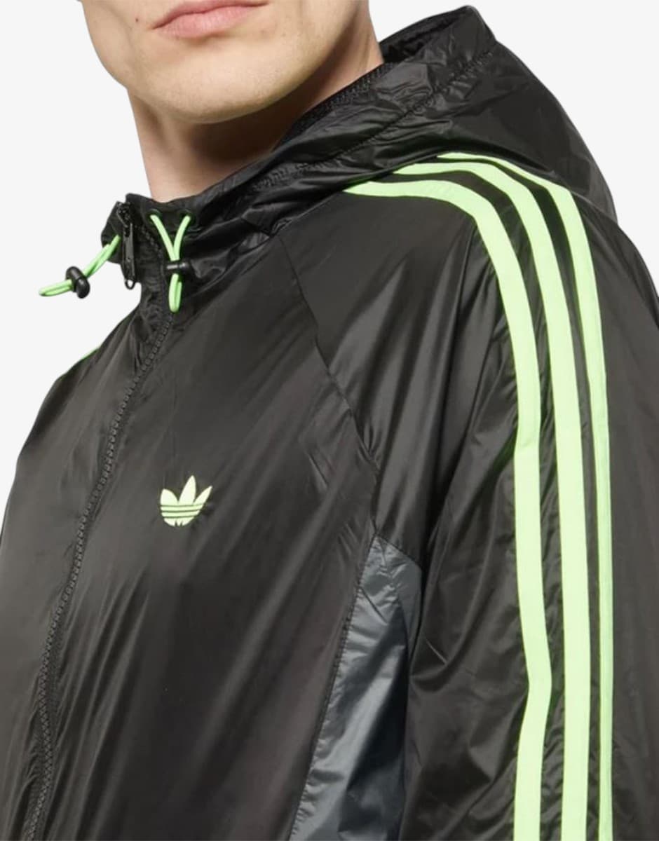 ADIDAS Originals Archive Jackets Black/Green — снимка 4