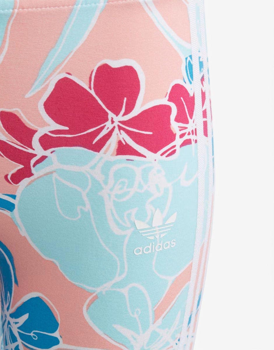 ADIDAS Originals Floral All Over Print Leggings Mulicolor — view 3
