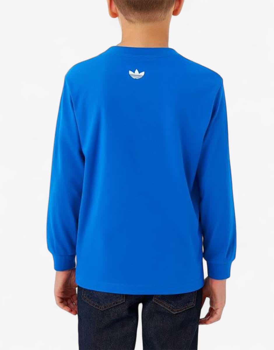 ADIDAS Originals Graphic Blouse Blue — view 2