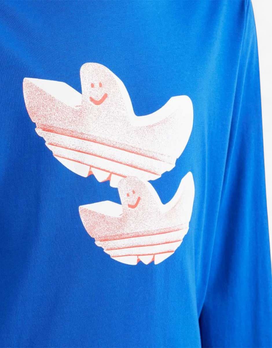 ADIDAS Originals Graphic Blouse Blue — view 3