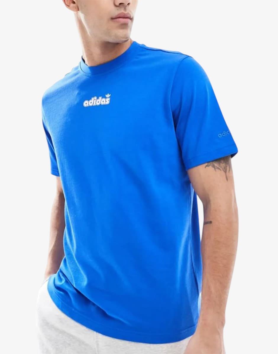 ADIDAS Originals Graphic Tee Blue