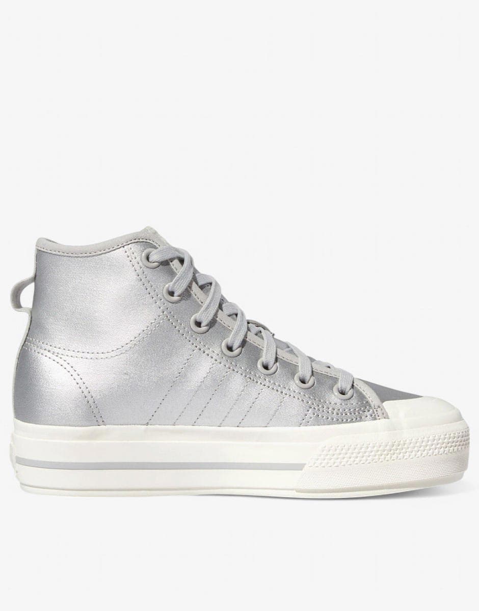 ADIDAS Originals Nizza Platform Mid Shoes Silver — снимка 2