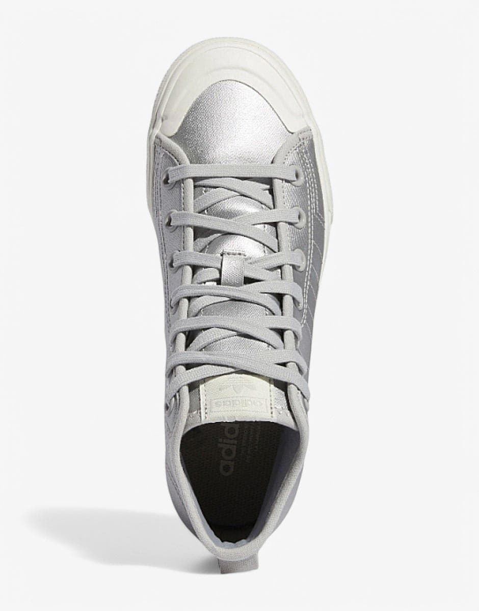 ADIDAS Originals Nizza Platform Mid Shoes Silver — снимка 5