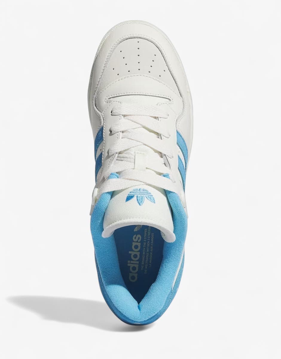 ADIDAS Originals Rivalry Low Shoes White/Blue — view 4