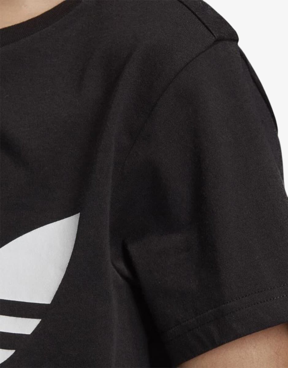 ADIDAS Originals Trefoil Kids Tee Black/White — view 4