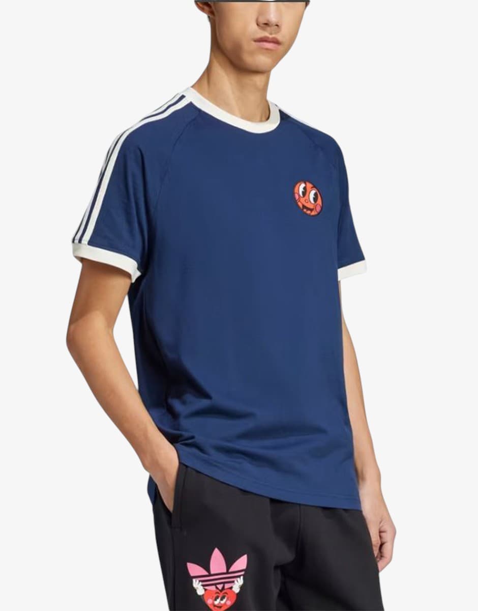 ADIDAS Originals x Nelson Graphic Tee Blue — снимка 3