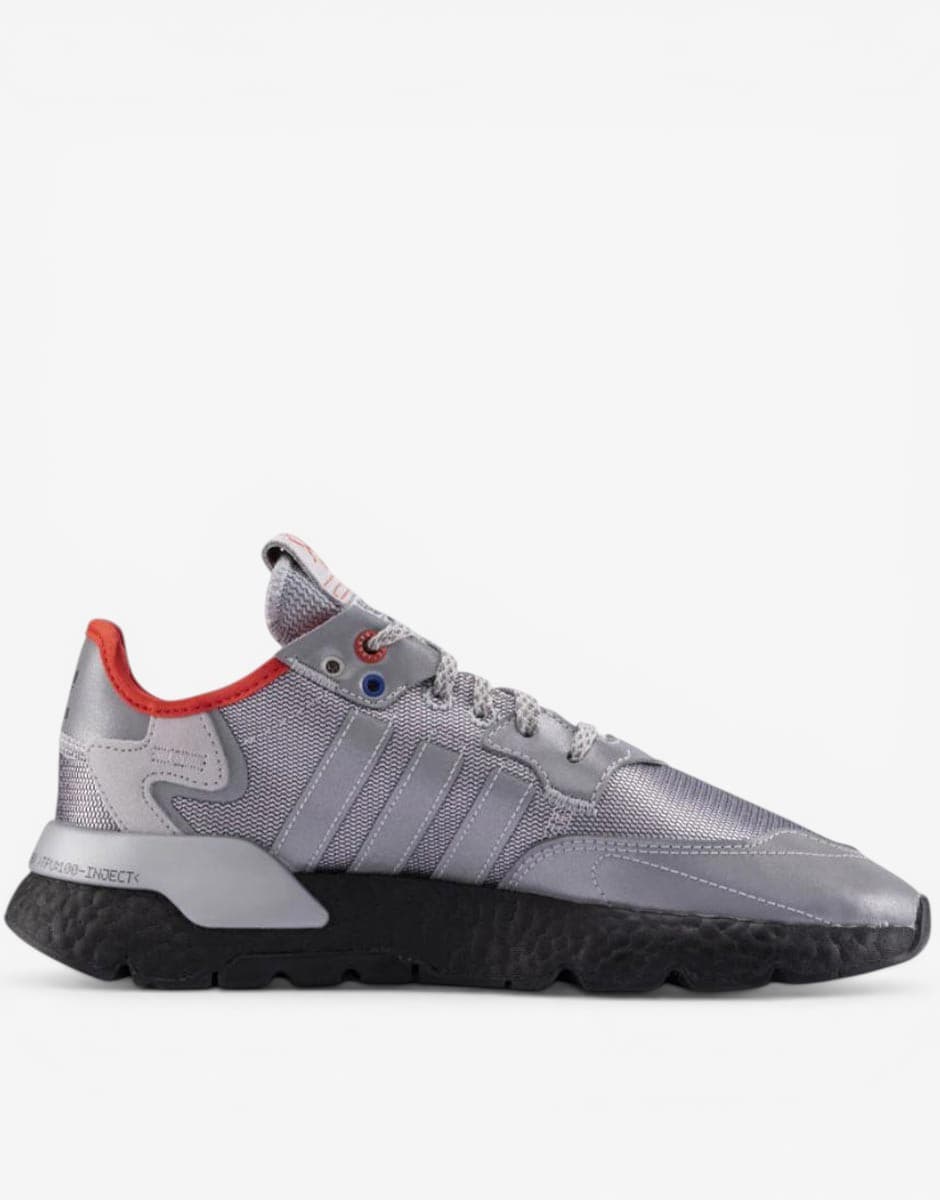 ADIDAS Runnin Nite Jogger 3m Shoes Silver — снимка 2
