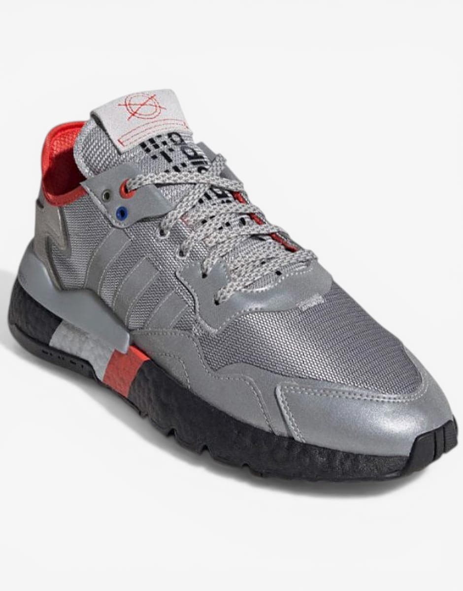 ADIDAS Runnin Nite Jogger 3m Shoes Silver — снимка 3