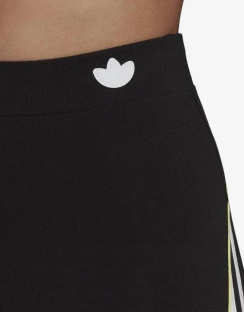 ADIDAS Short Piping High-Waist Tights Black — снимка 3