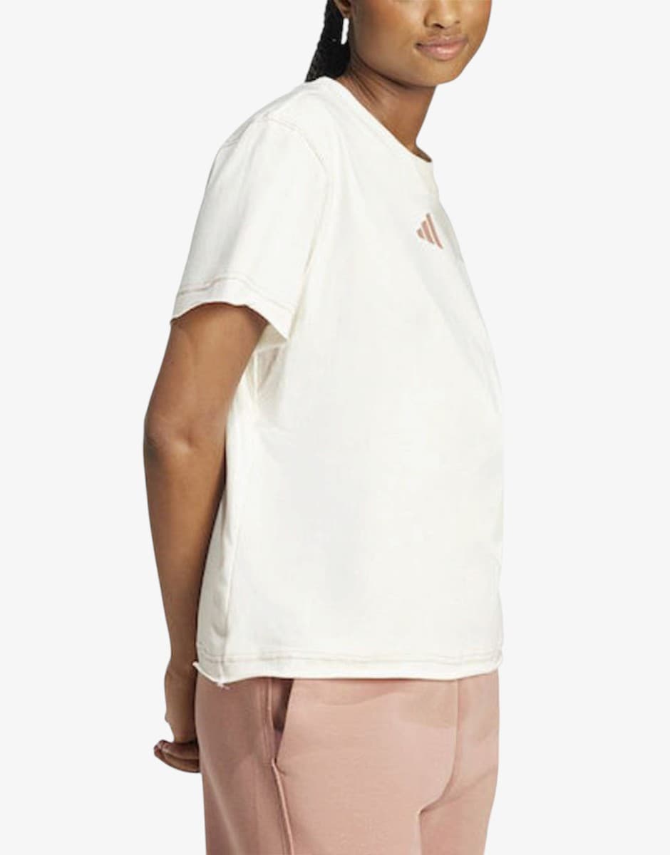 ADIDAS Sportswear All Seazon Graphic Tee White — снимка 3