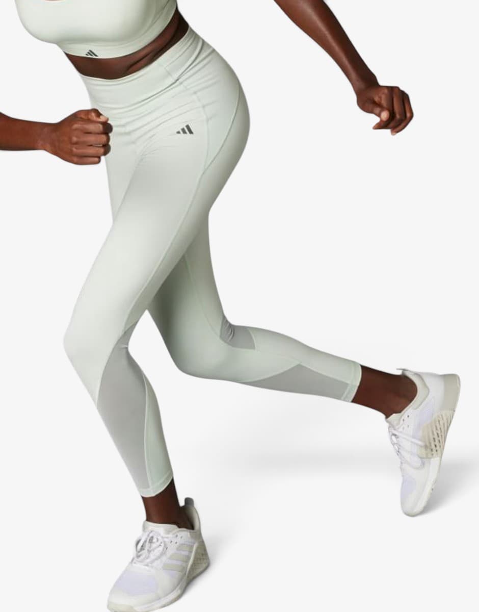 ADIDAS Tailored HIIT Training 7/8 Leggings White — снимка 3