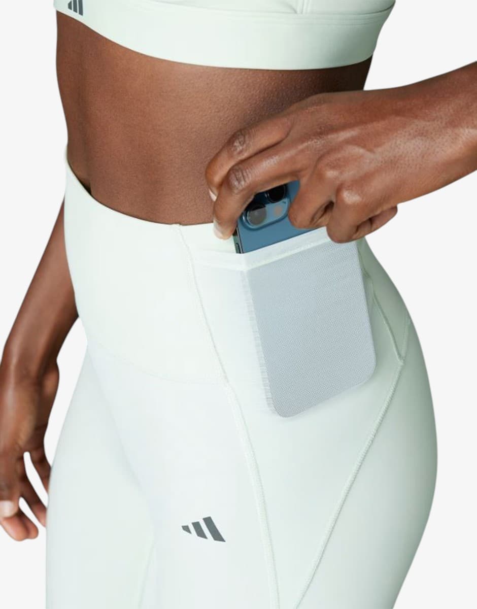 ADIDAS Tailored HIIT Training 7/8 Leggings White — снимка 4