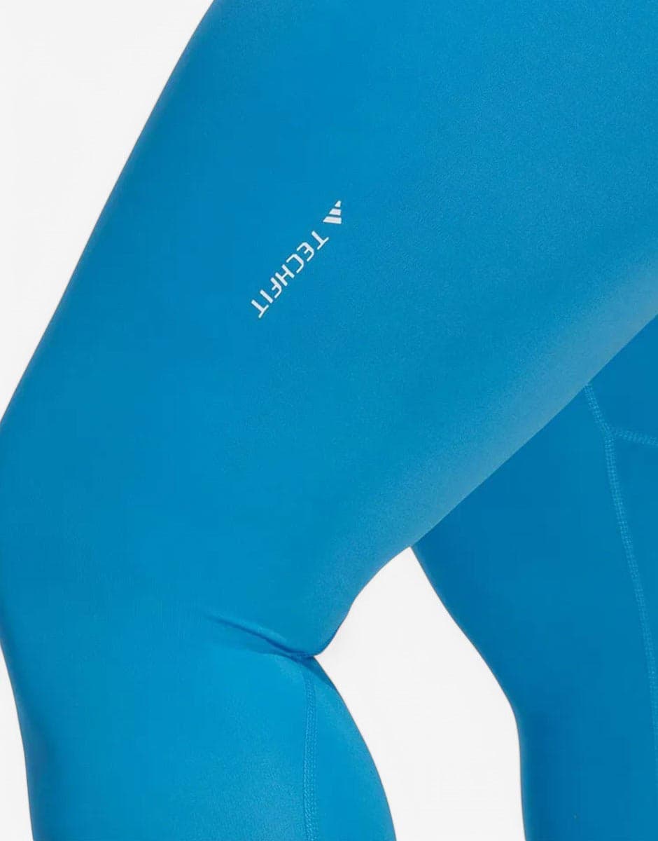 ADIDAS Techfit 7/8 Training Leggings Blue — снимка 4