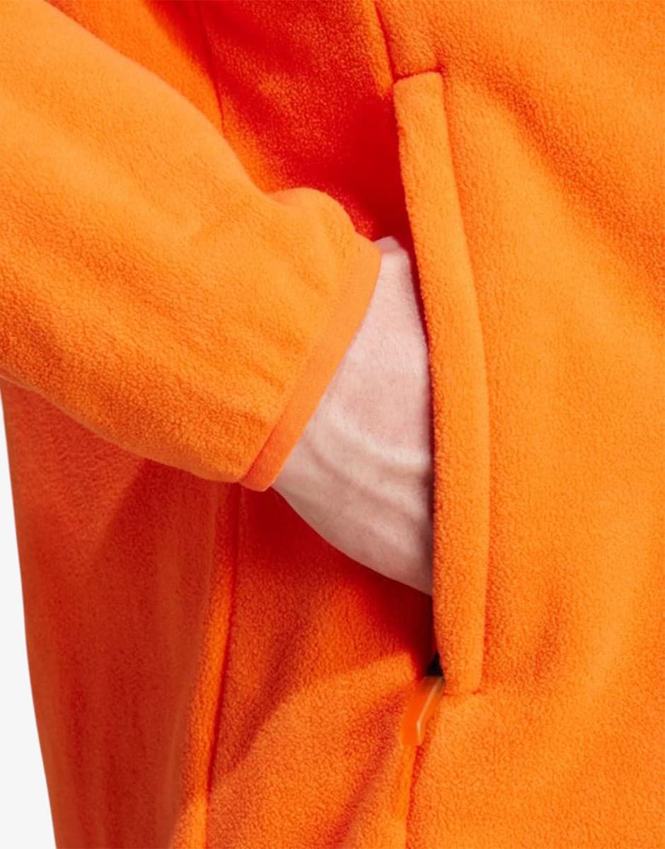 ADIDAS Terrex Multi Full-Zip Fleece Orange/Grey — снимка 4