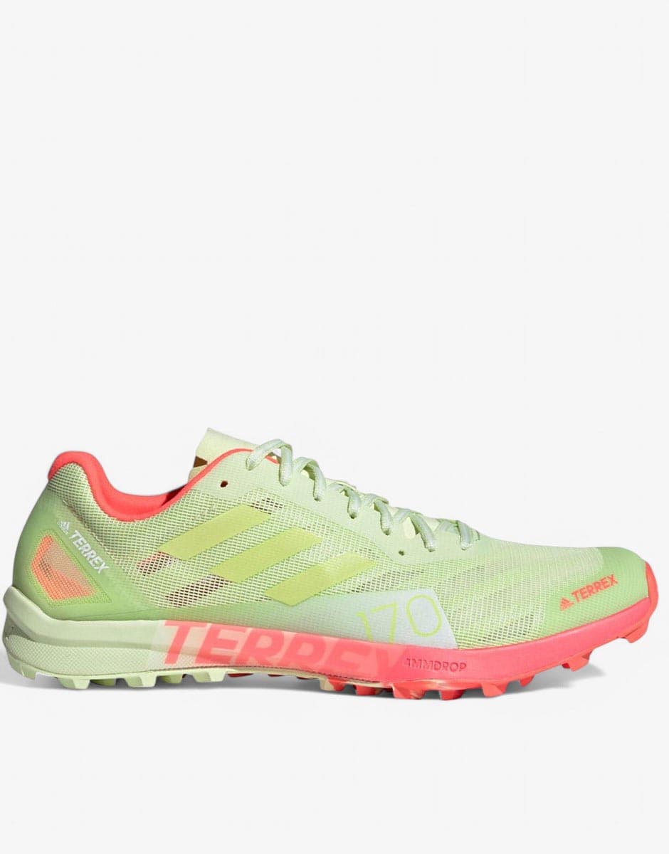 ADIDAS Terrex Speed Pro Trail Running Shoes Lime — снимка 2