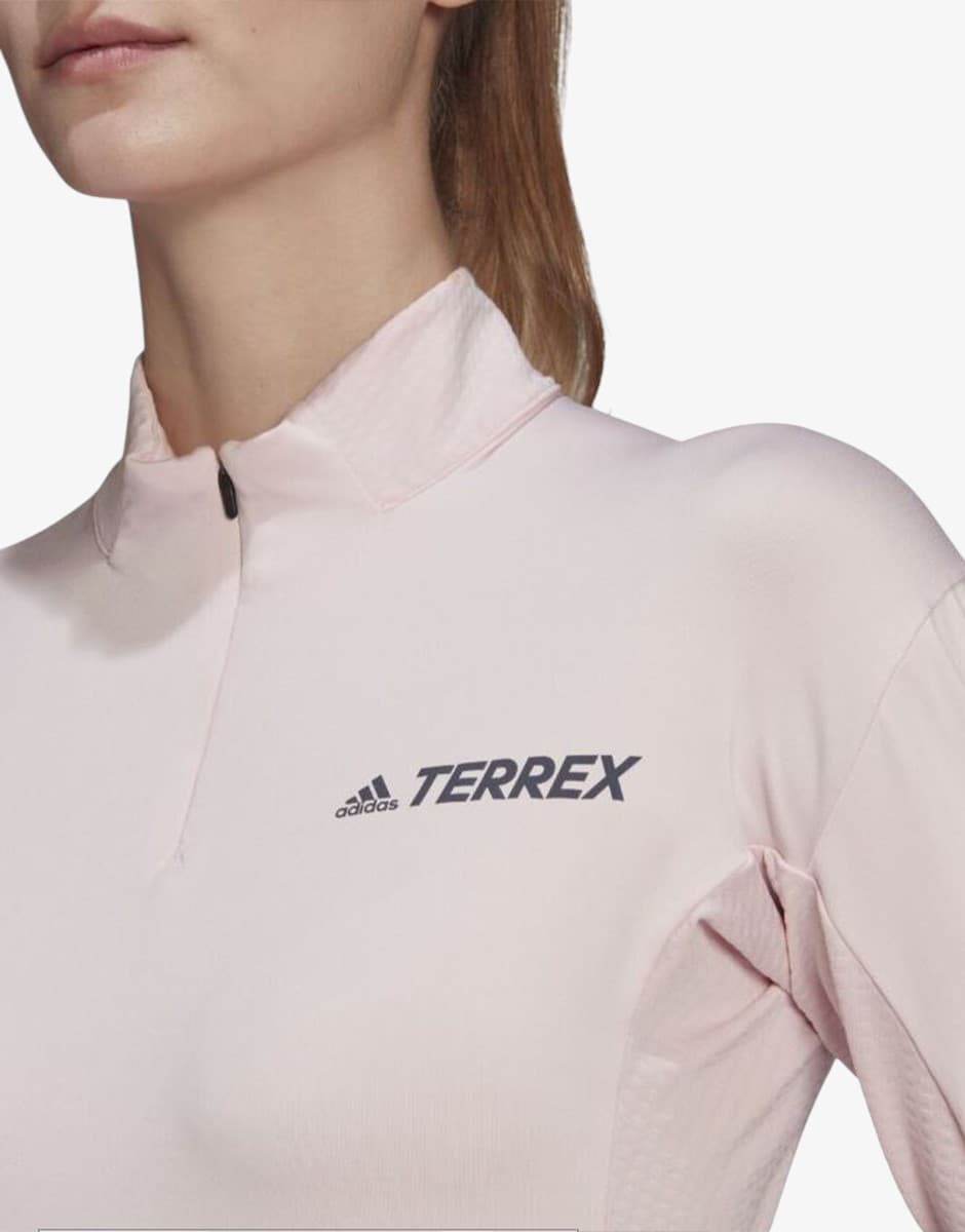 ADIDAS Terrex XPR Long-Sleeve Shirt Pink — снимка 3