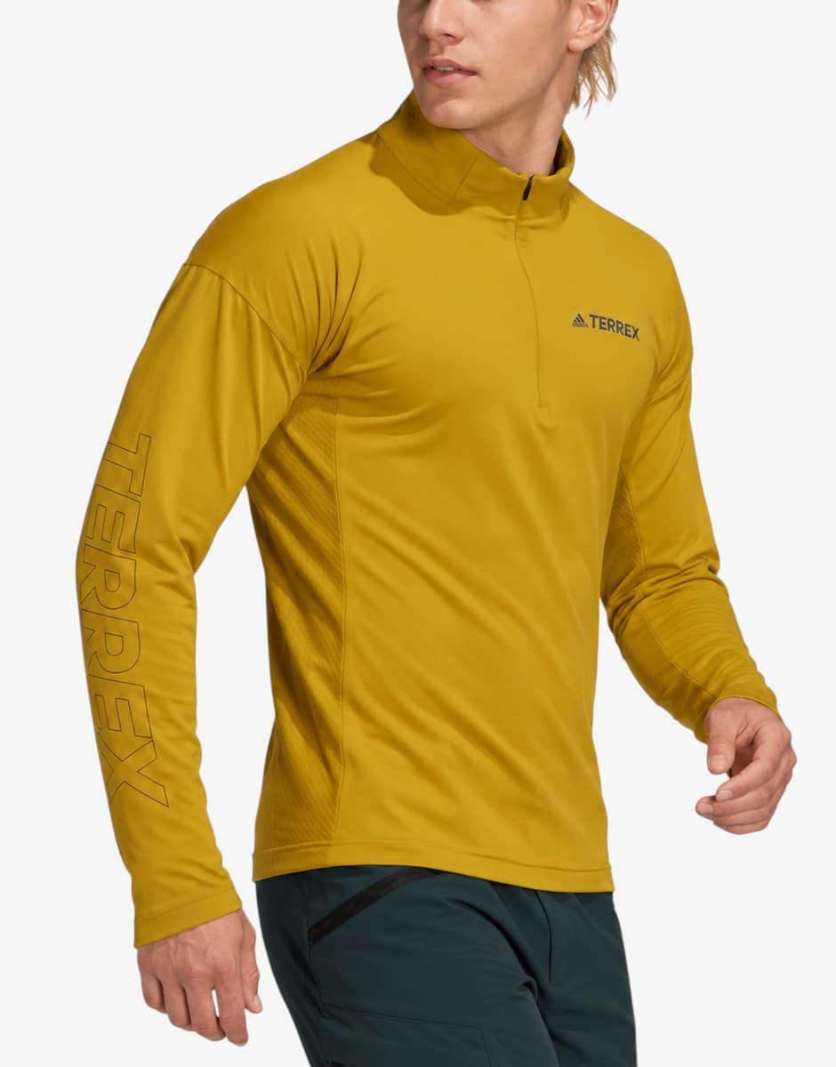 ADIDAS Terrex XPR Long-Sleeve Shirt Yellow